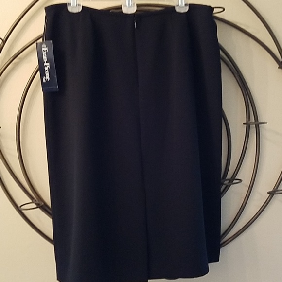 Evan Picone Black Mozart Career Skirt size 14 - Picture 2 of 6